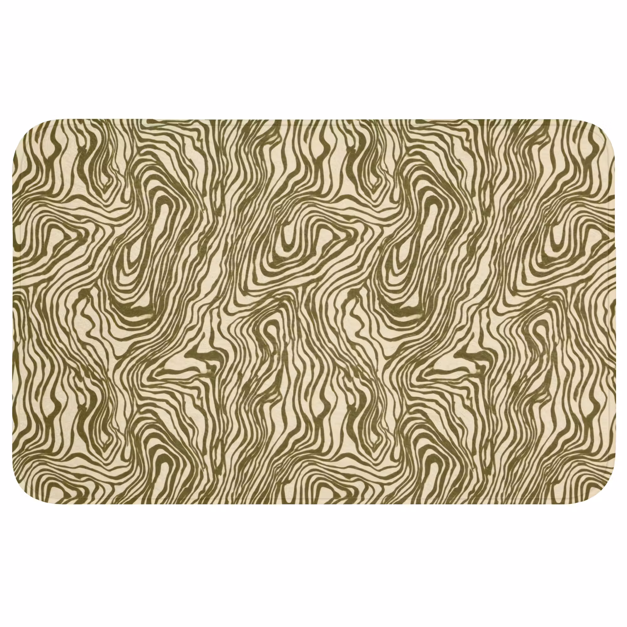 Badmat - Abstract - Marmer - Groen