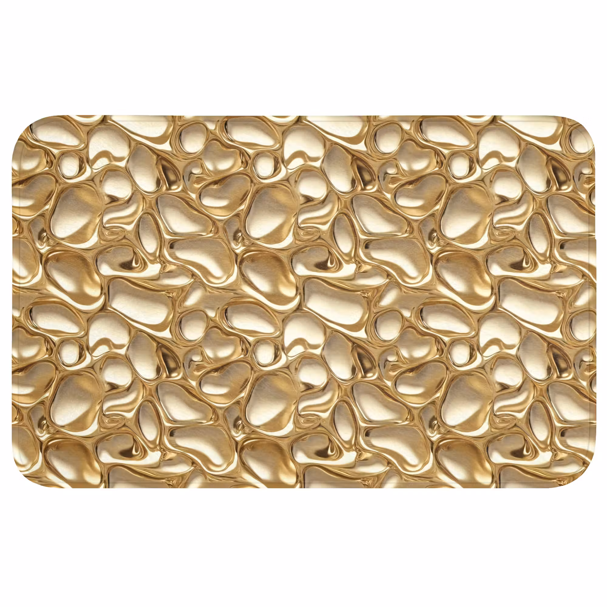 Badmat - Abstract - Modern - Goud