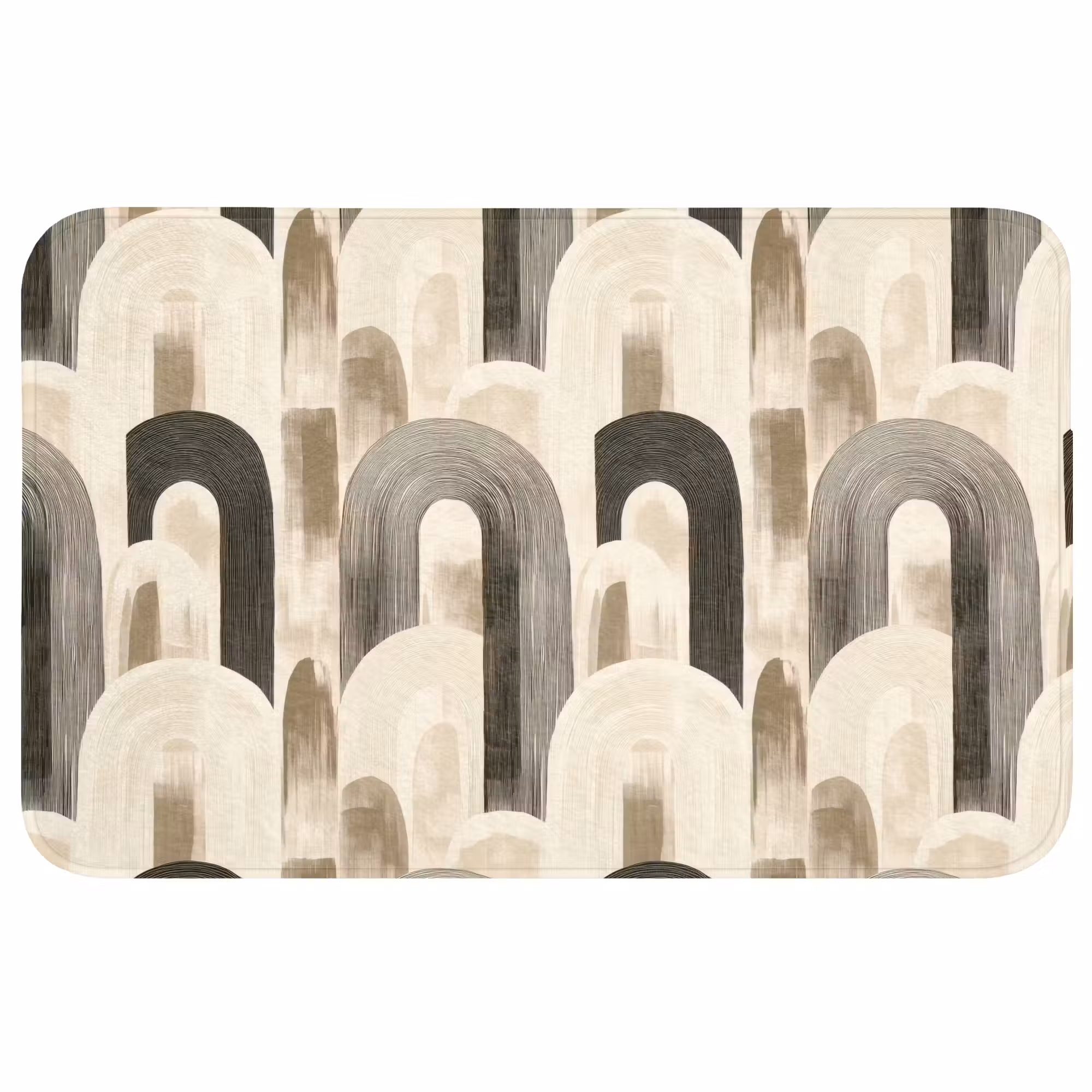 Badmat - Abstract - Patroon - Bogen