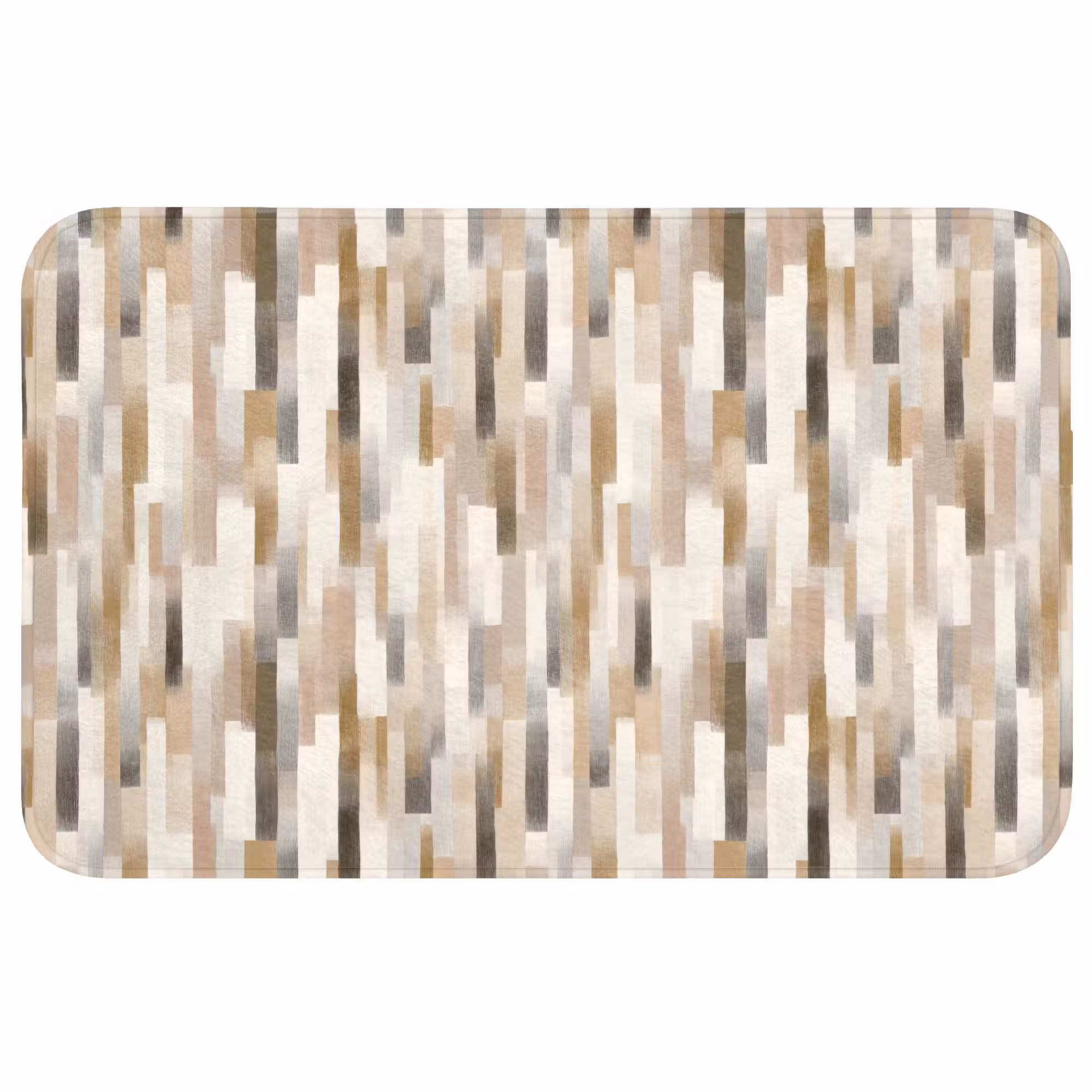 Badmat - Abstract - Patroon - Kwaststreken