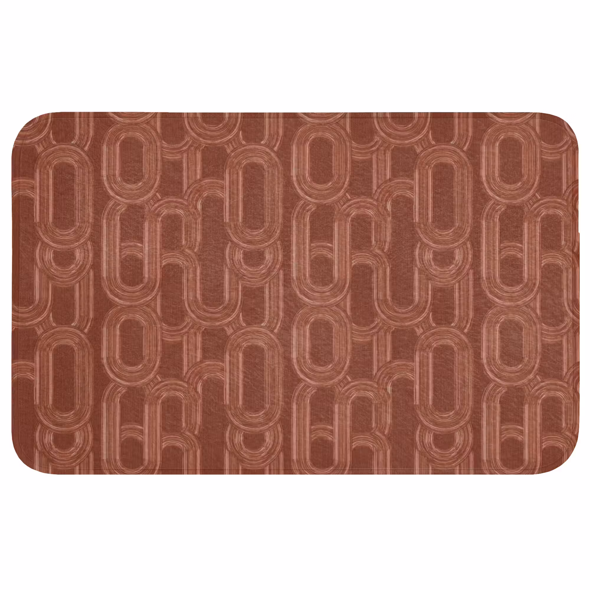 Badmat - Abstract - Textuur - Bruin