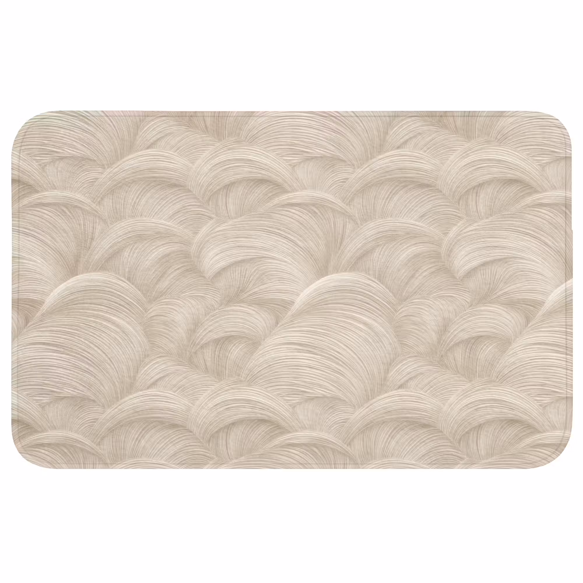 Badmat - Bogen - Patroon - Beige