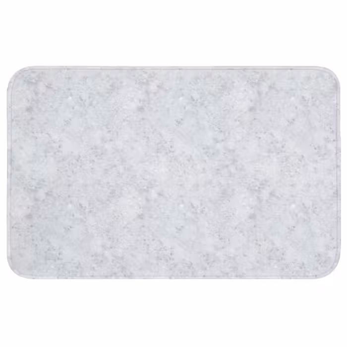 Badmat - Grijs - Terrazzo-effect - Beton