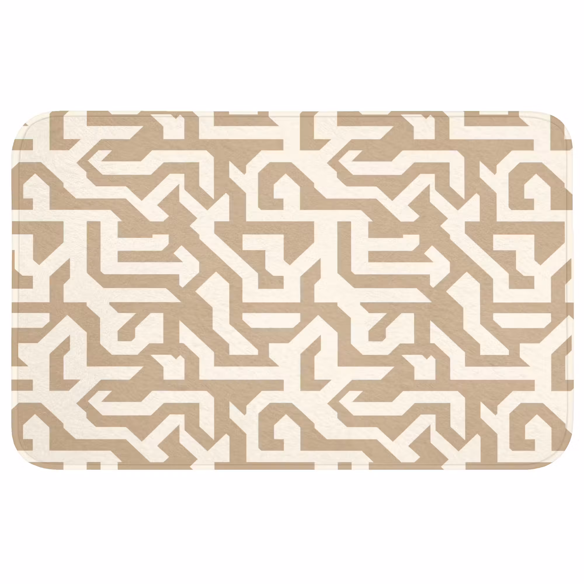 Badmat - Modern - Abstract - Beige