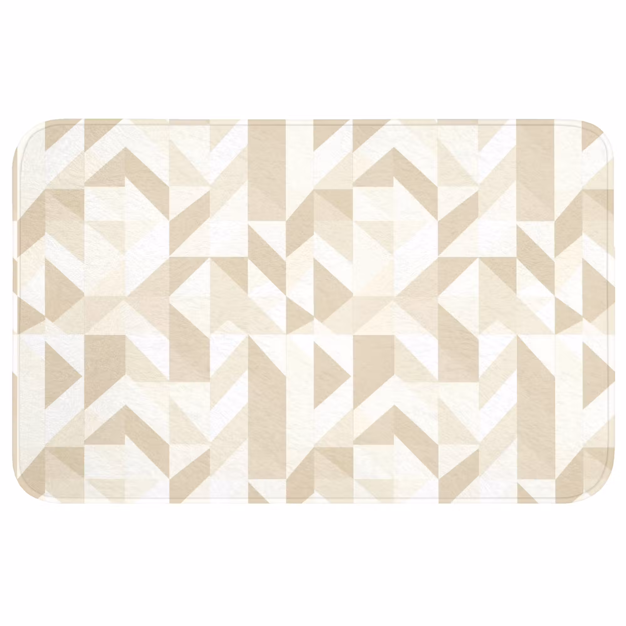 Badmat - Modern - Abstract - Beige