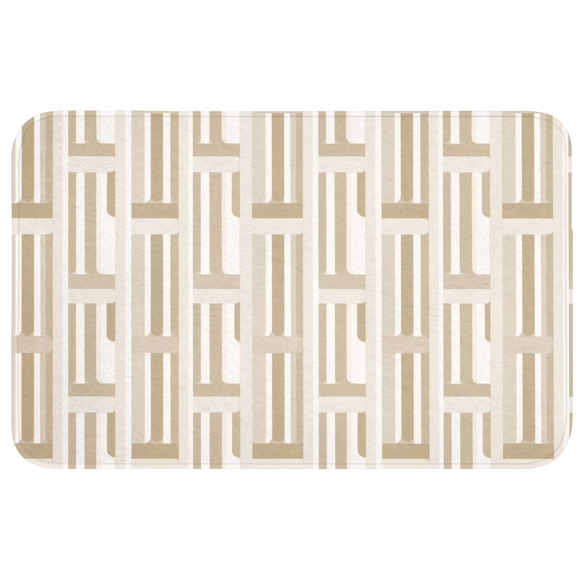 Badmat - Modern - Geometrisch - Beige