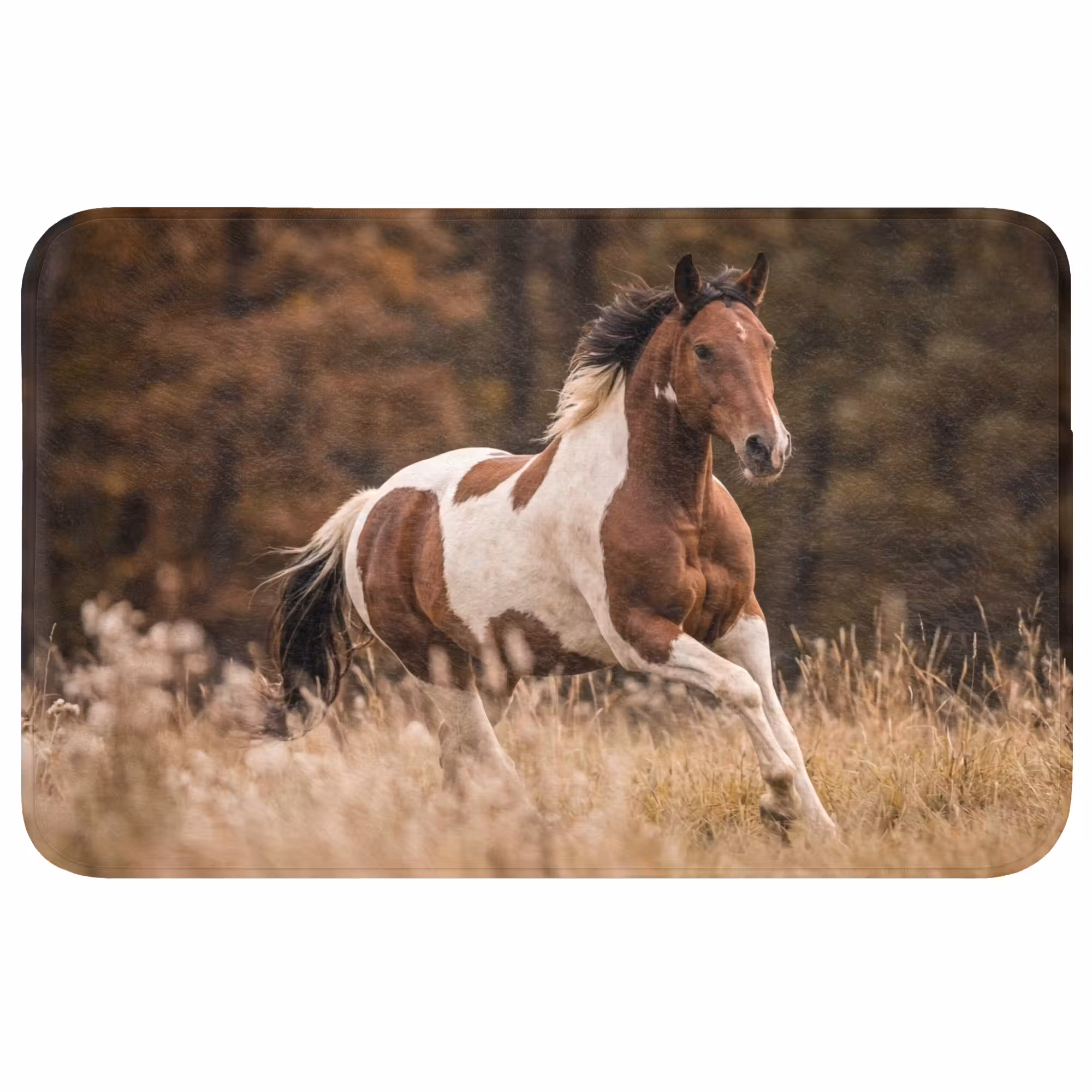 Badmat - Paard - Bruin - Gras