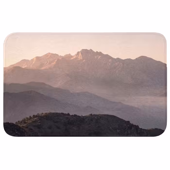 Badmat - Panorama - Landschap - Bergen