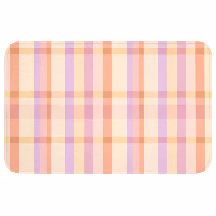 Badmat - Pastel - uitpatroon - Geometrisch