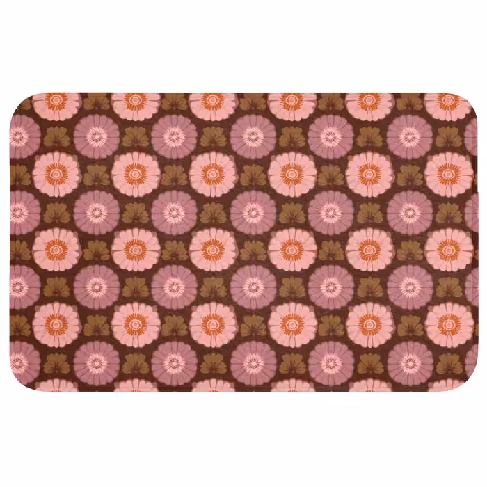 Badmat - Retro - Madelief - Roze
