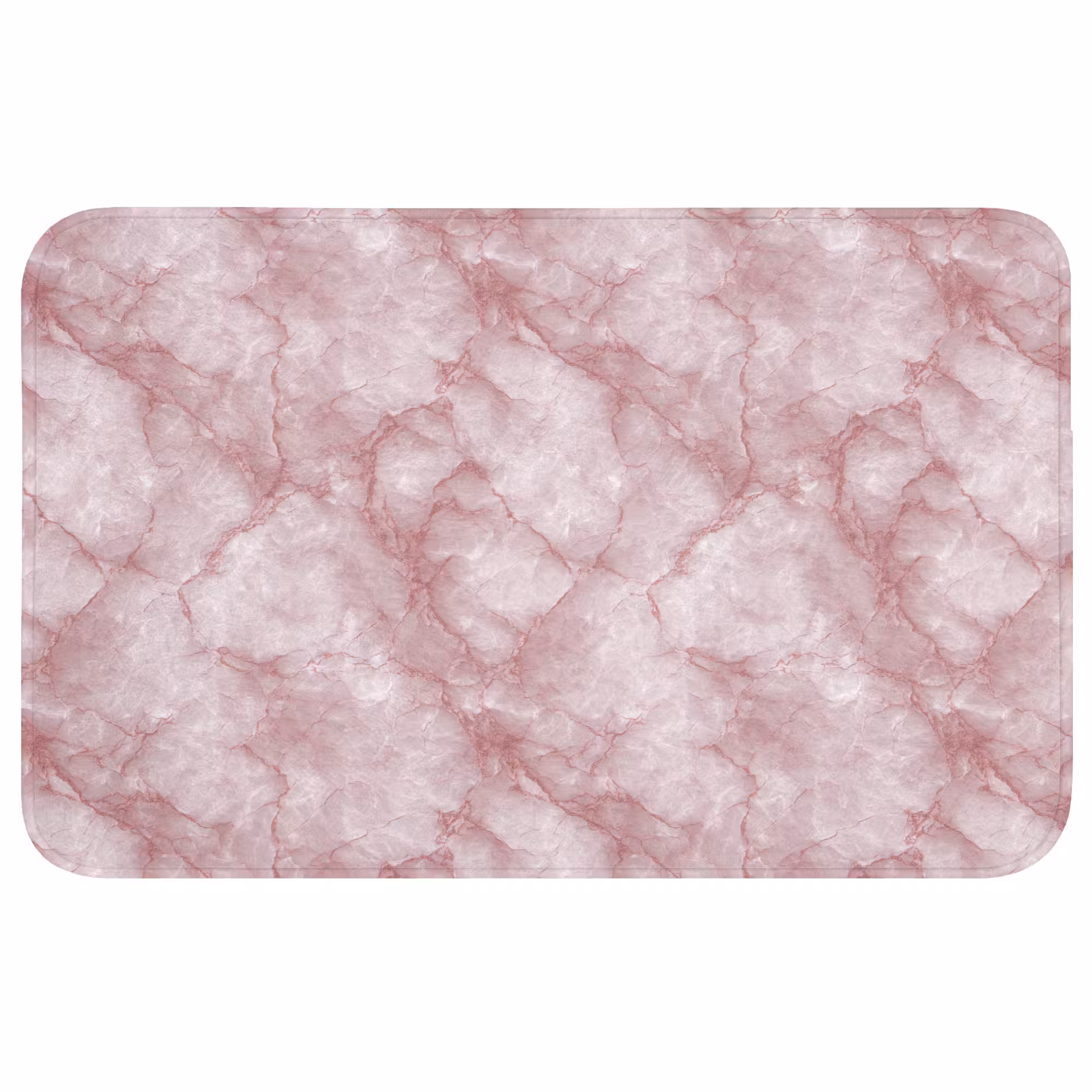 Badmat - Roze - Kwartsmarmer - Aders