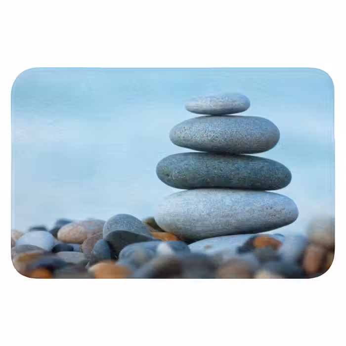 Badmat - Stenen - Landschap - Zee - Zen