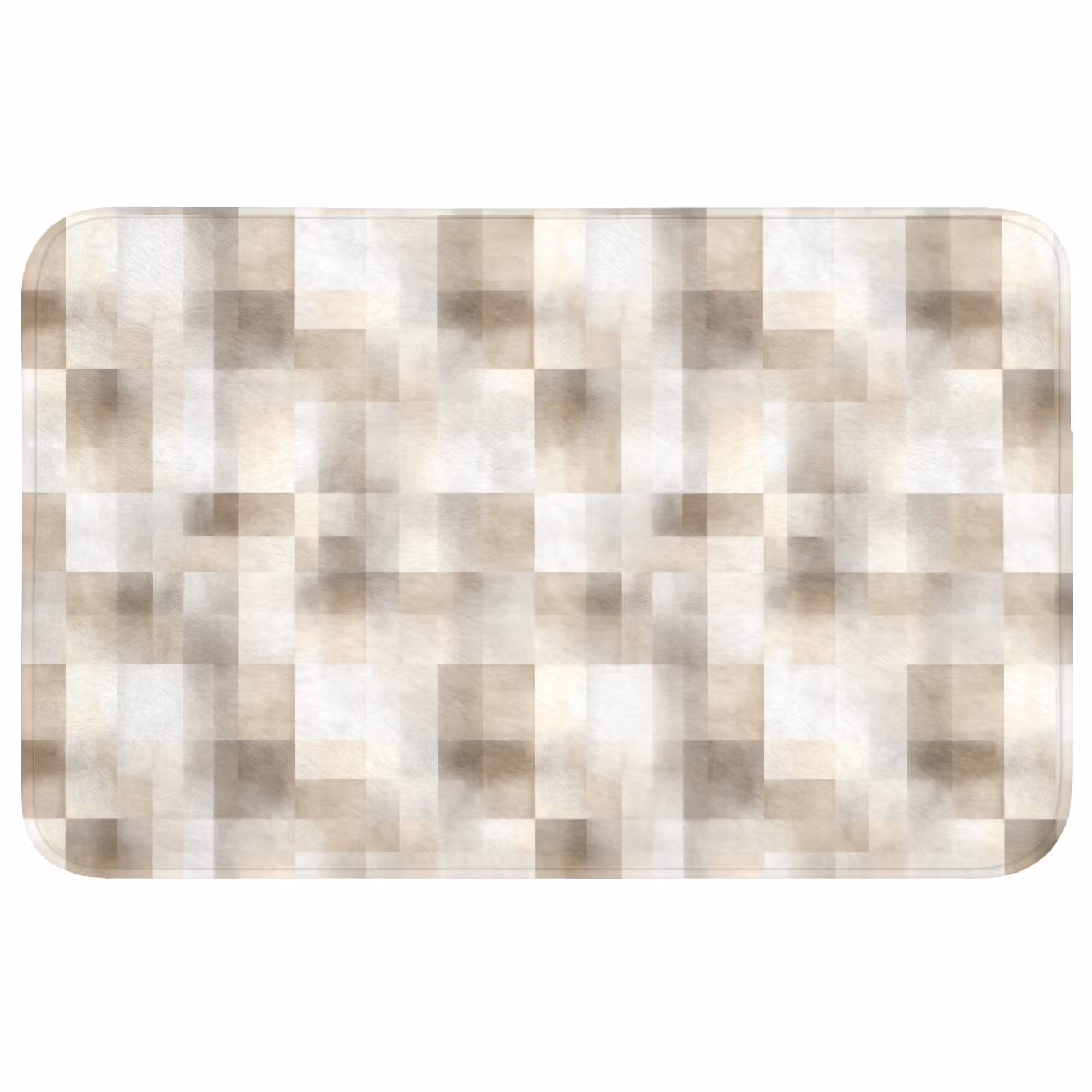 Badmat - Textuur - Linnen - Beige