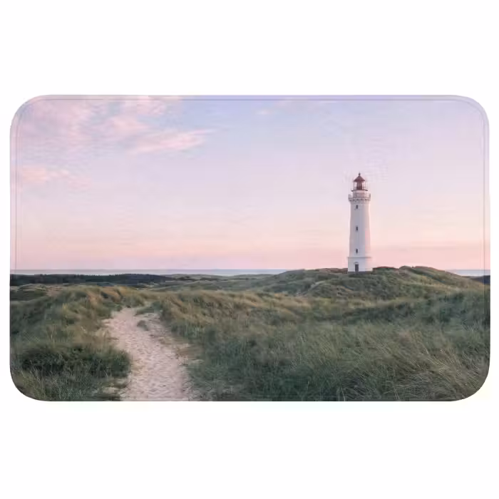 Badmat - Vuurtoren - Duinlandschap - Zee