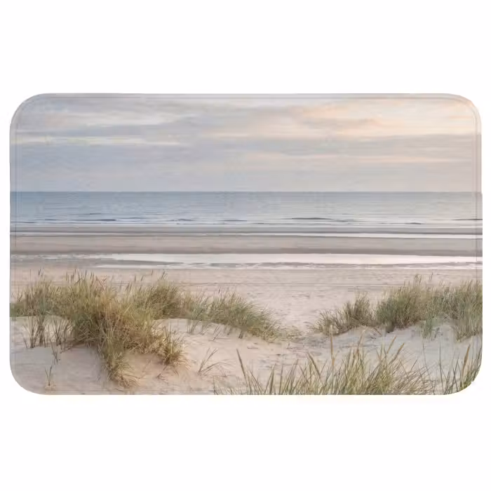 Badmat - Zandstrand - Bewolkt - Duinen