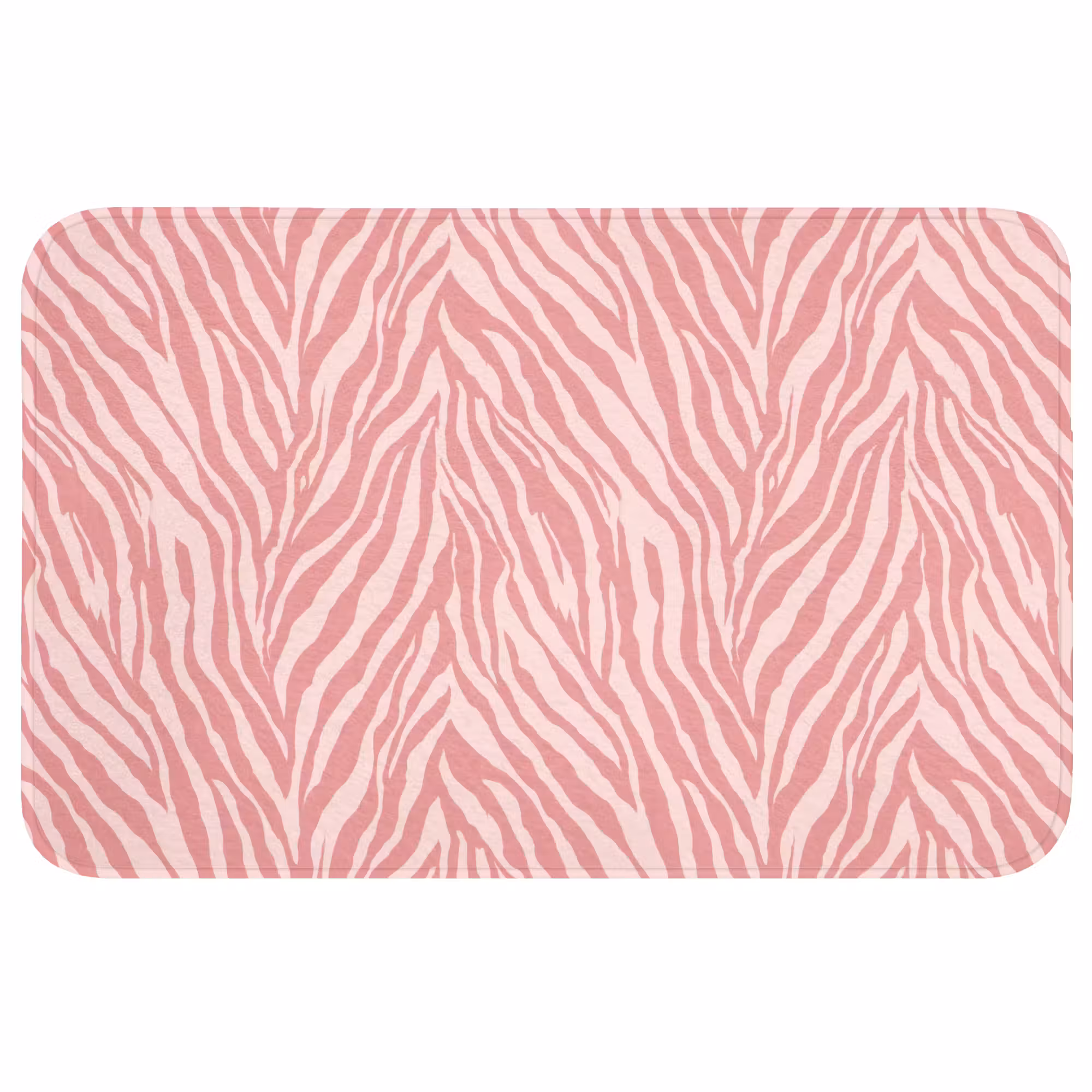 Badmat - Zebra - Print - Roze