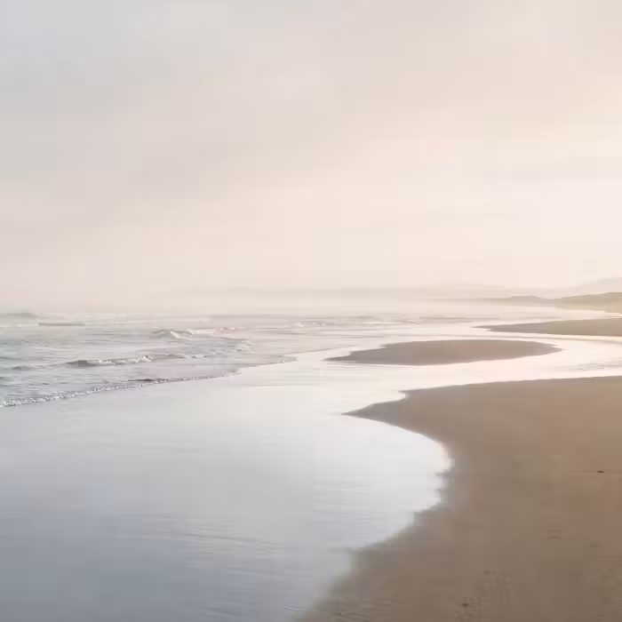 Behang - Kustlijn - Strand - Oceaan