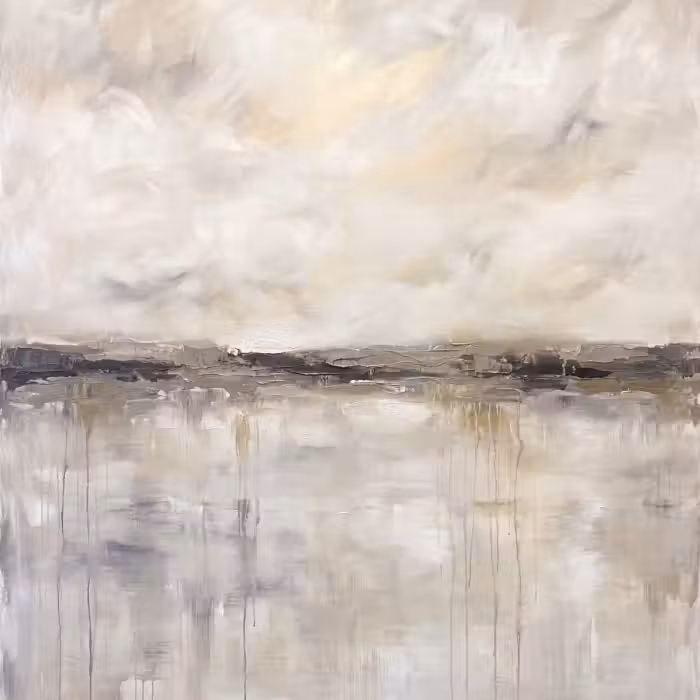Behang - Landschap - Horizon - Natuur - Abstract - Neutraal