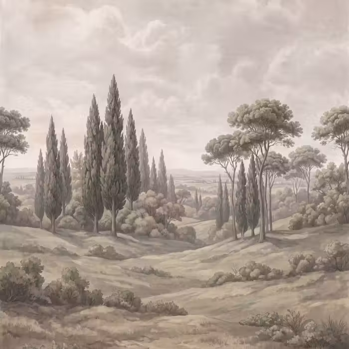 Behang - Vallei - Bos - Natuur - Groen