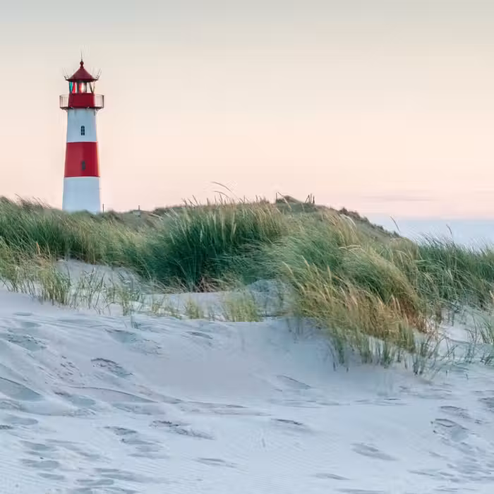 Behang - Vuurtoren - Natuur - Strand