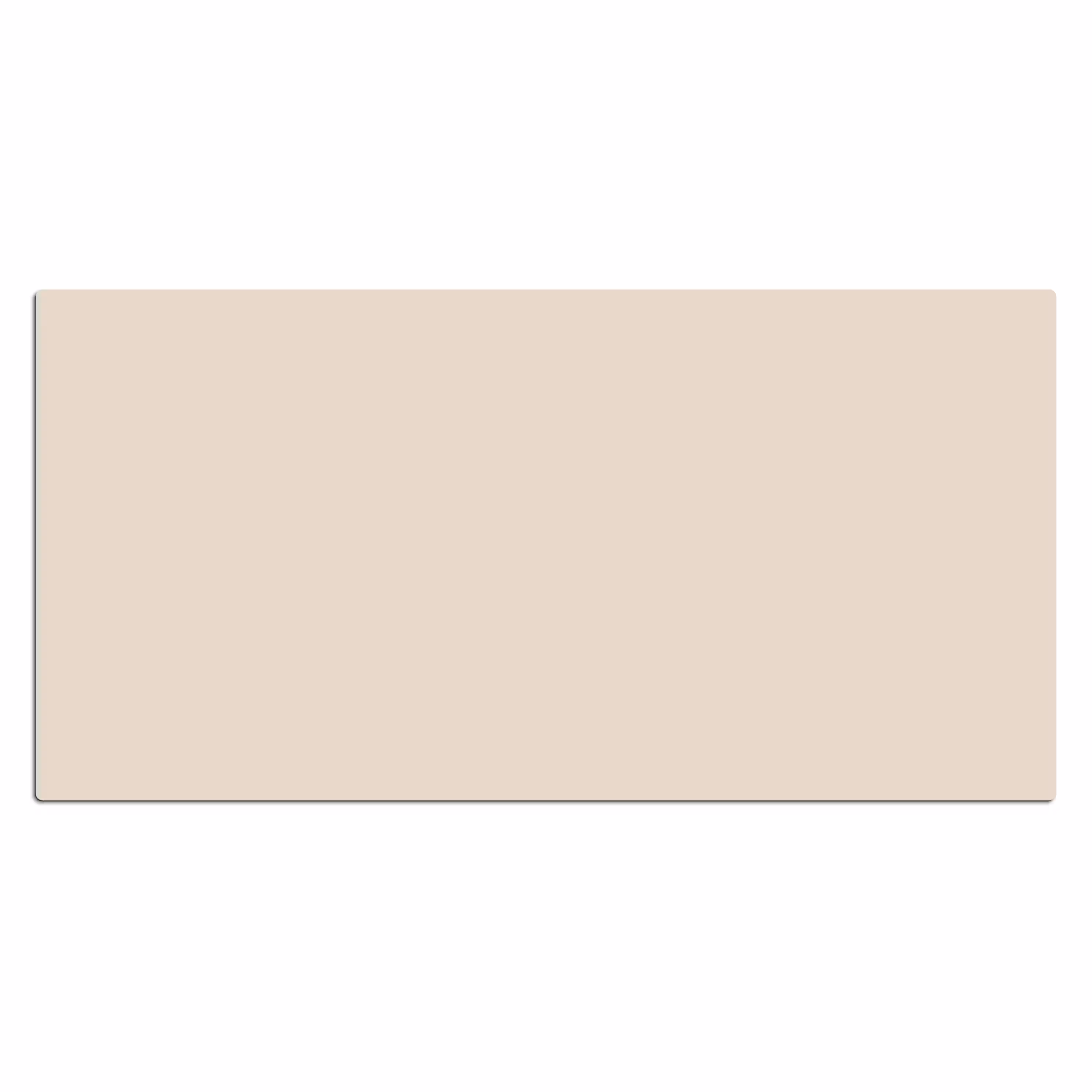 Bureau onderlegger - Beige - Effen kleur