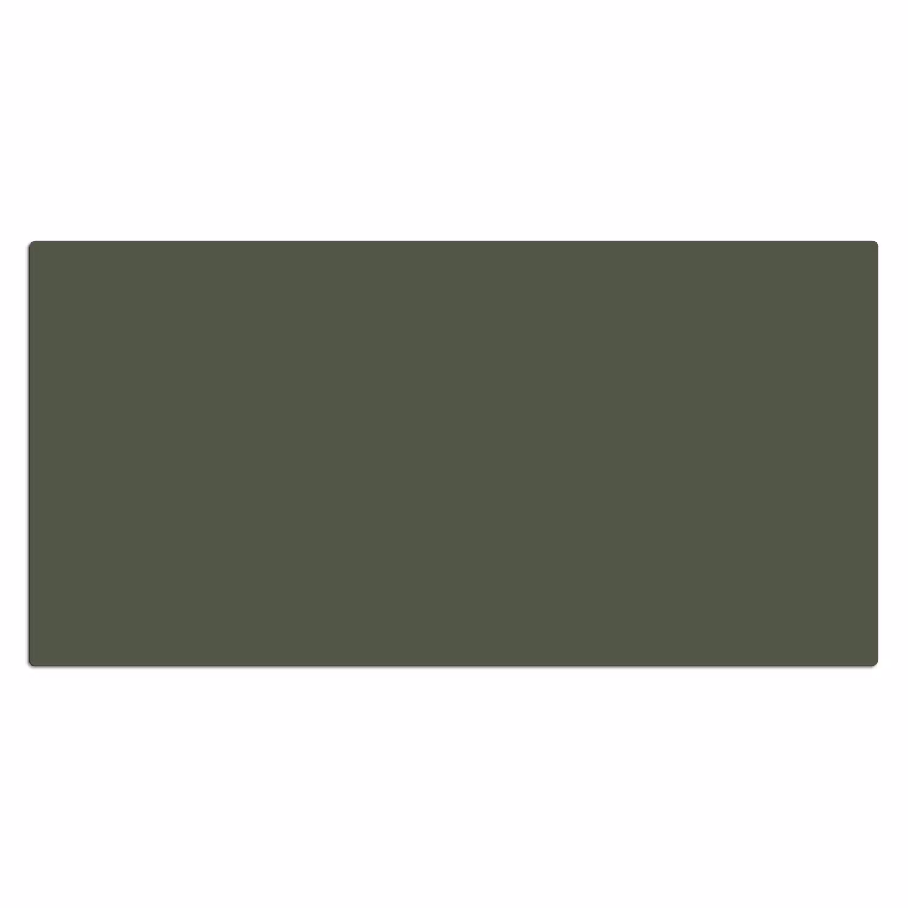 Bureau onderlegger - Groen - Effen kleur - Olijfgroen