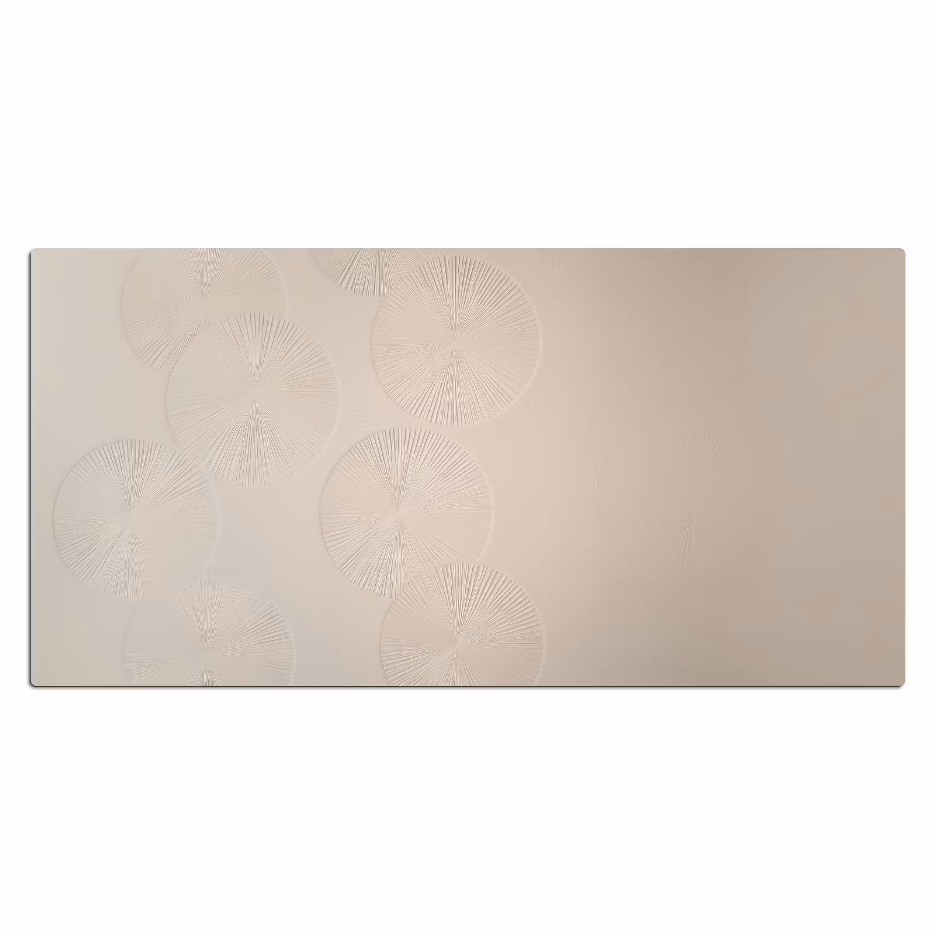 Bureau onderlegger - Japandi - Beige - Modern