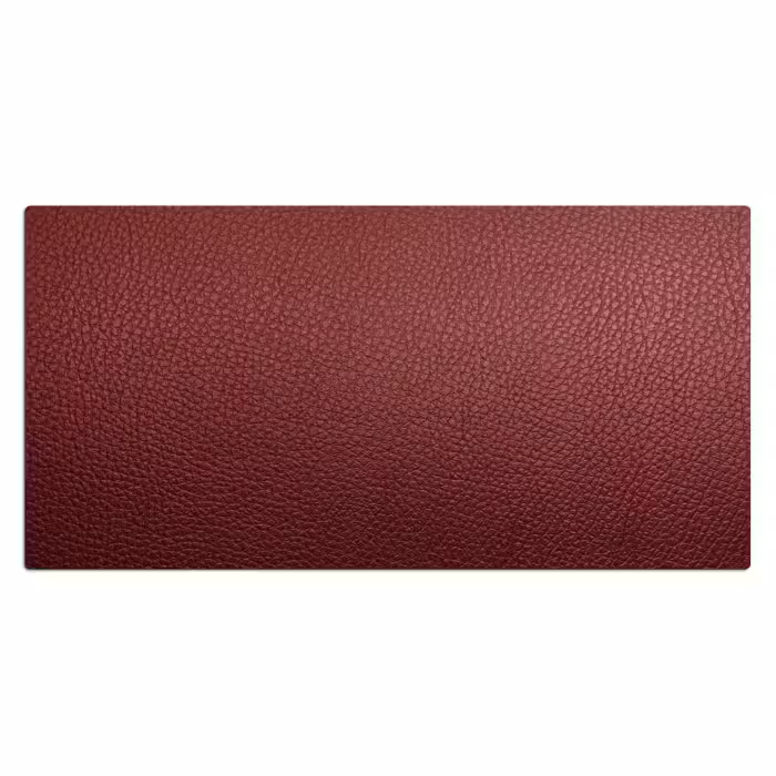 Bureau onderlegger - leer-lederlook-rood-licht