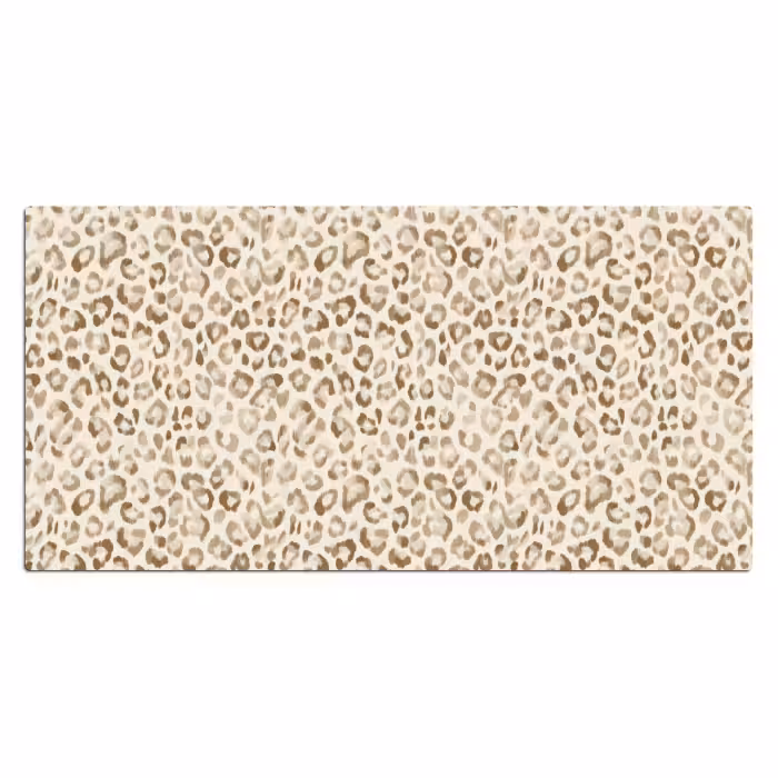 Bureau onderlegger - Luipaard - Klassiek - Beige