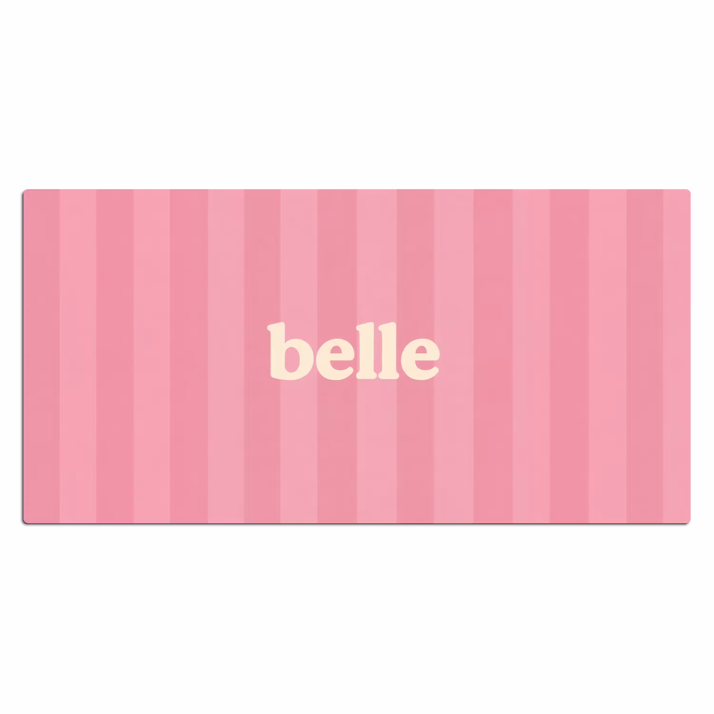 Bureau onderlegger - Roze - Gestreept - Belle