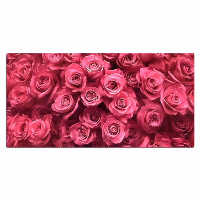 Bureau onderlegger - Rozen - Pink - Bloem