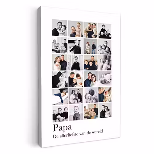 Canvas - Collage Papa