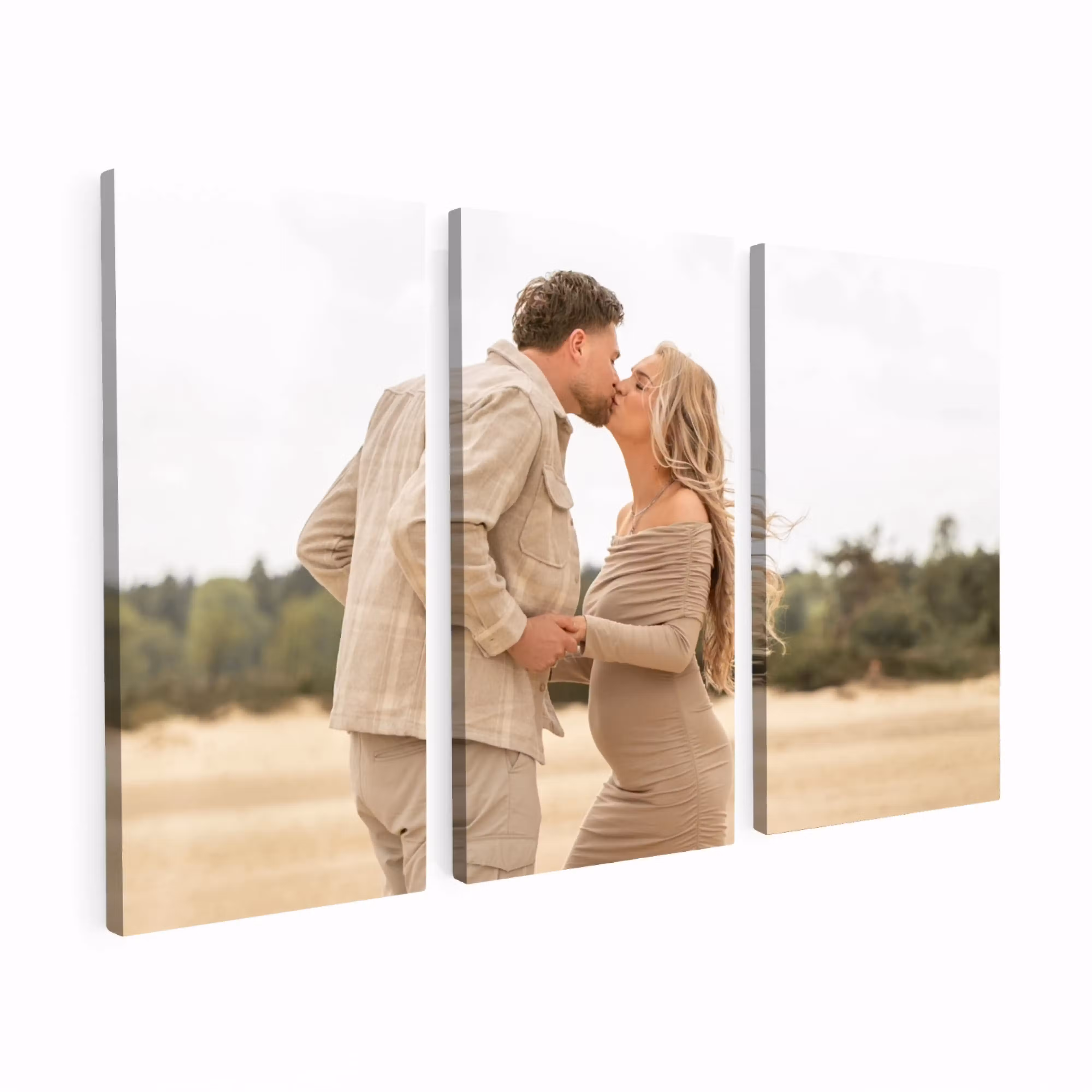 Canvas drieluik - 120x80 cm (3 luiken van 40x80 cm)