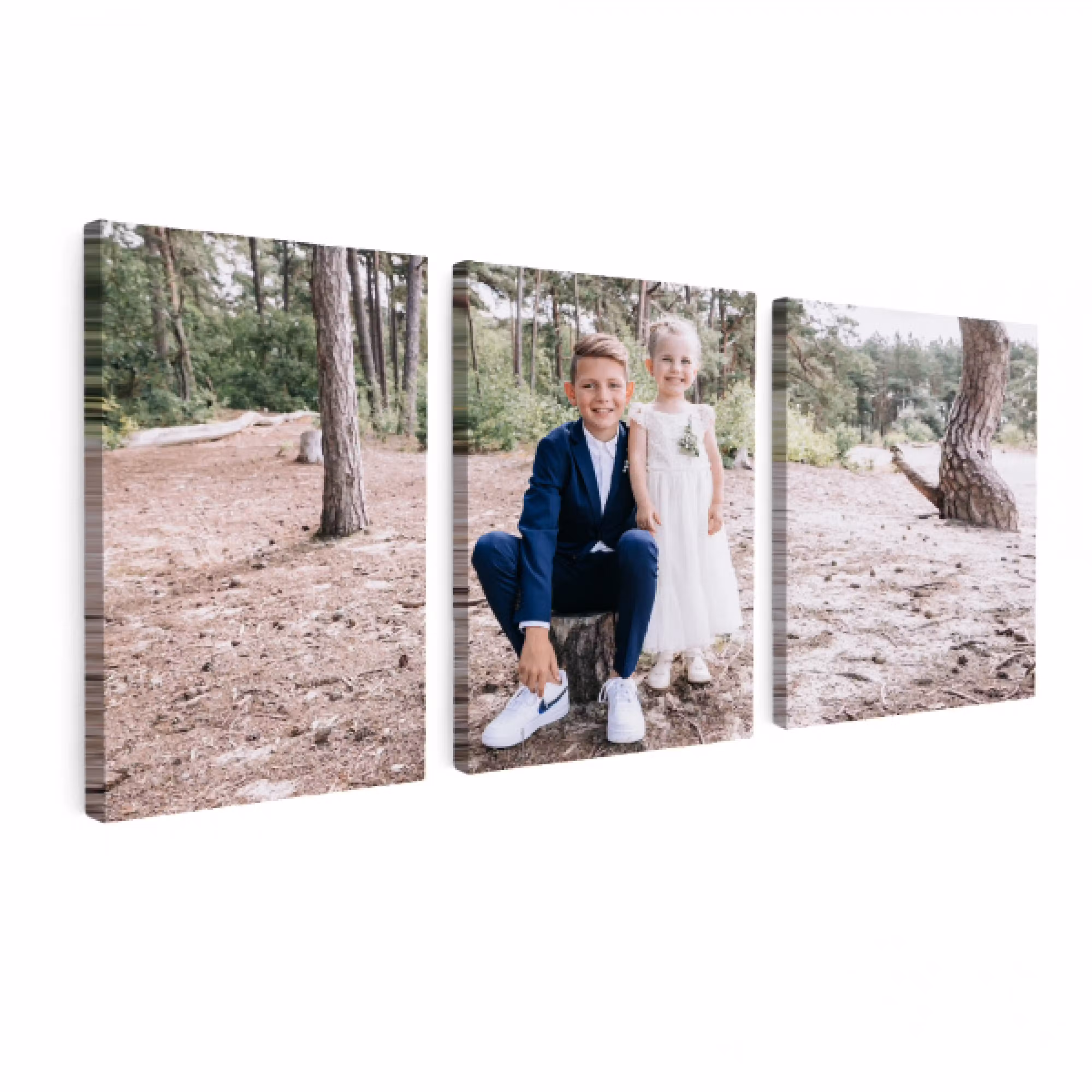 Canvas drieluik - 90x40 cm (3 luiken van 30x40 cm)