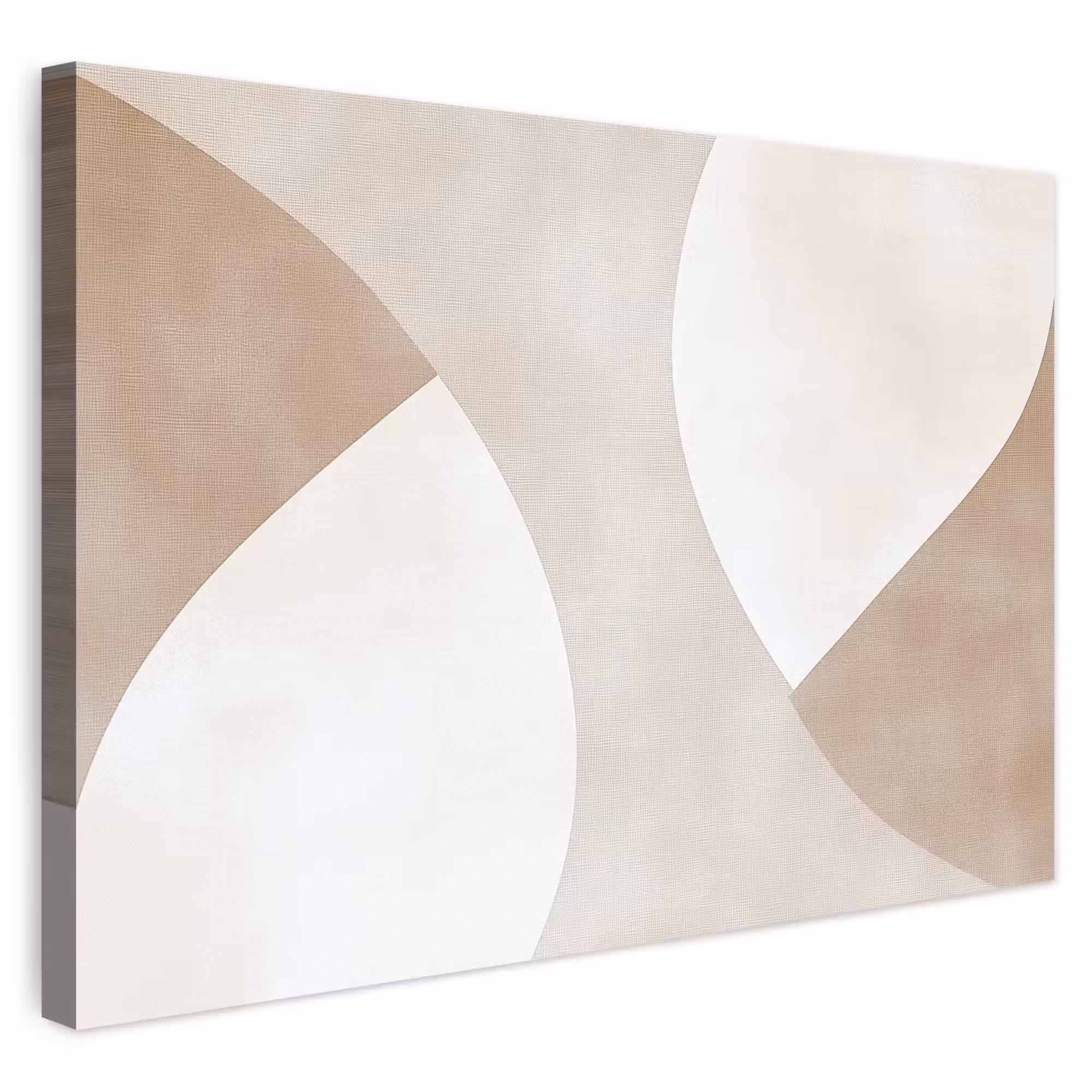 Canvas schilderij - Bruin - Japandi - Abstract
