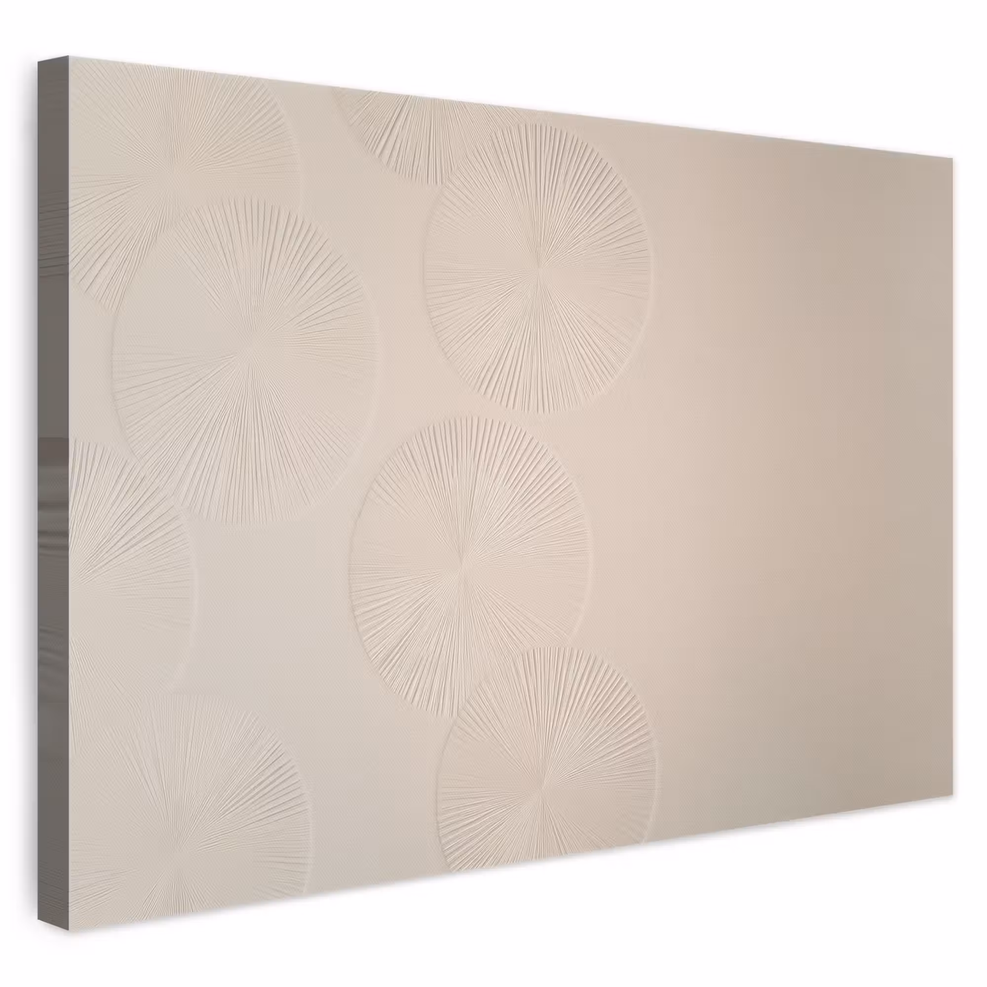 Canvas schilderij - Japandi - Beige - Modern