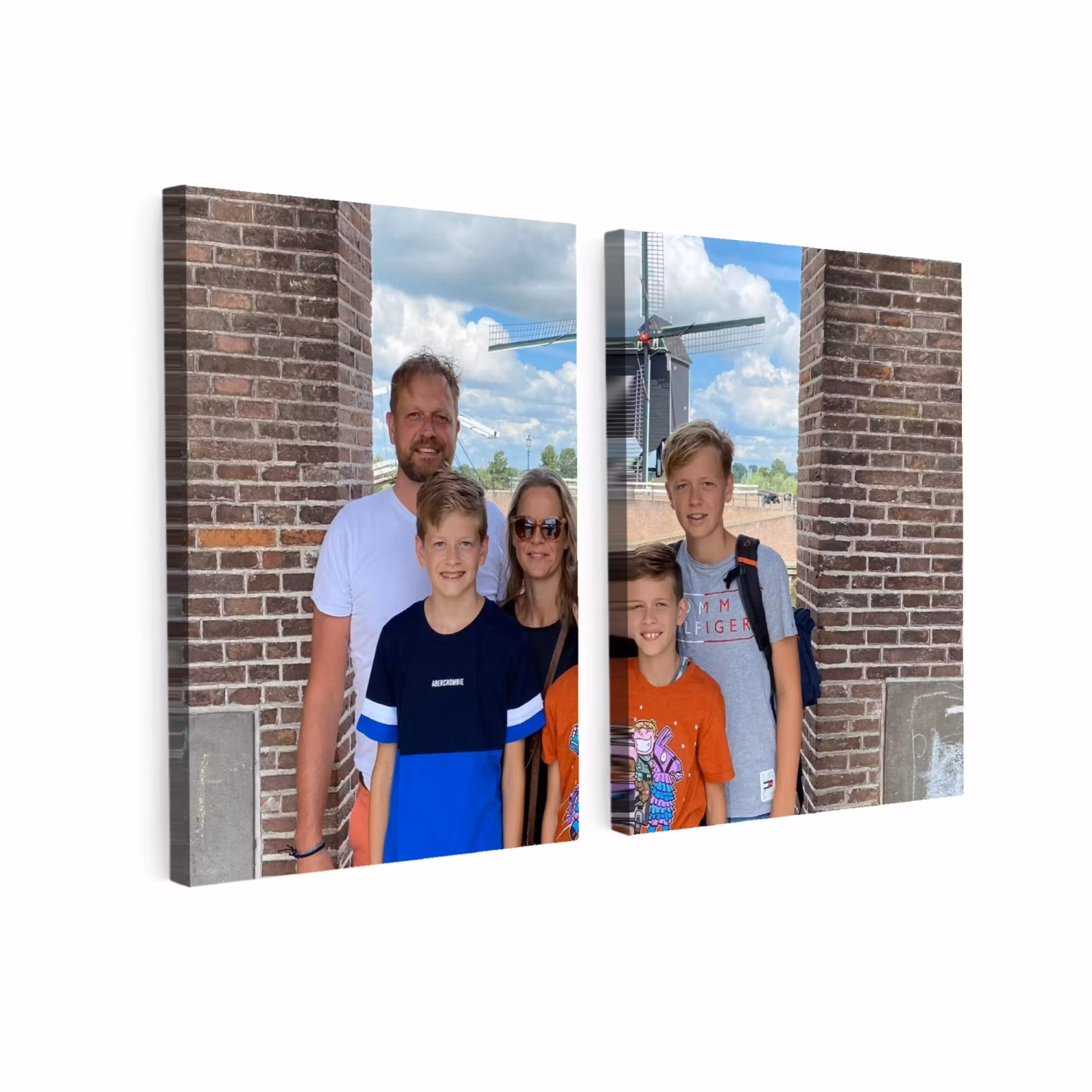 Canvas tweeluik - 120x80 cm (2 luiken van 60x80 cm)