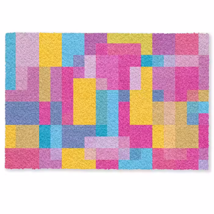 Deurmat - Abstract - Geometrisch - Kunst - Kleurrijk - Modern
