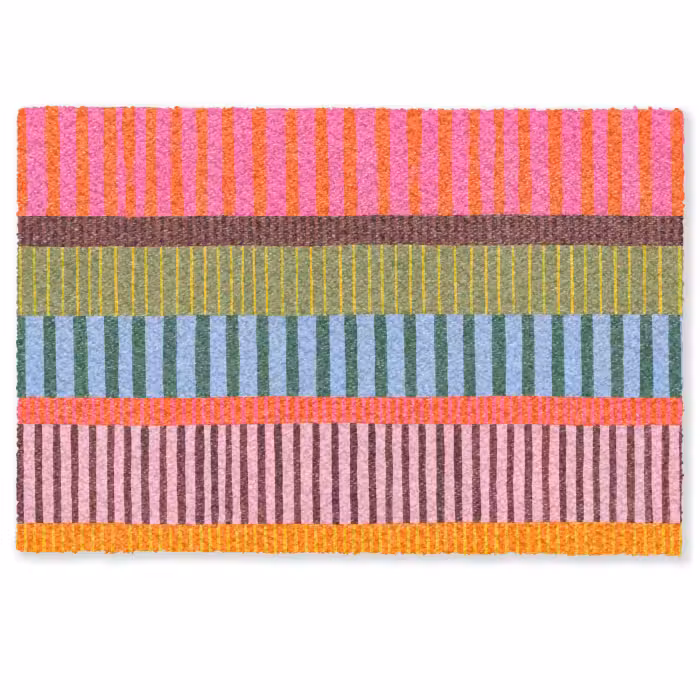 Deurmat - Abstract - Strepen - Modern - Kleurrijk - Kunst