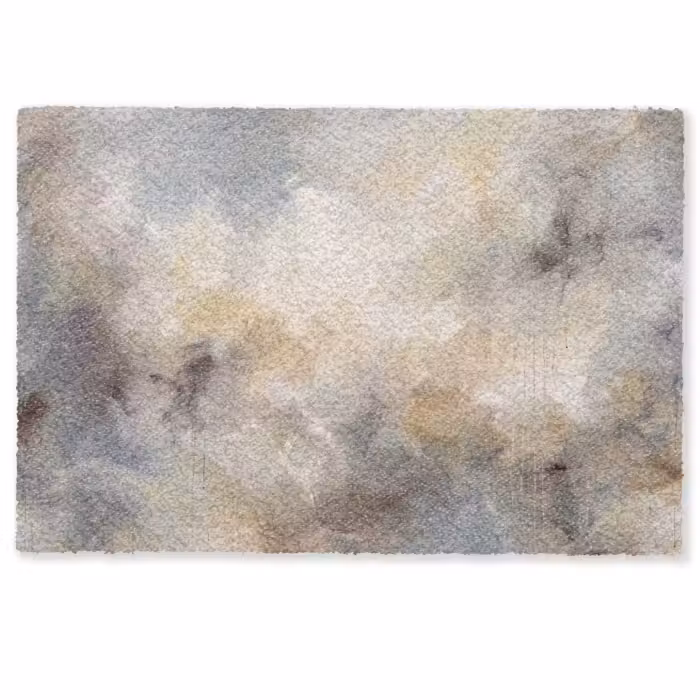 Deurmat - Abstract - Wolken - Sfeervol - Beige - Grijs