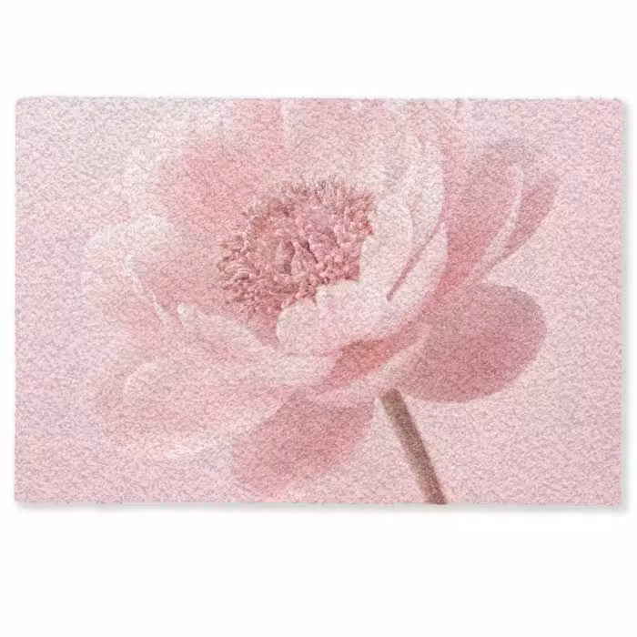 Deurmat - Bloem - Pioenroos - Roze