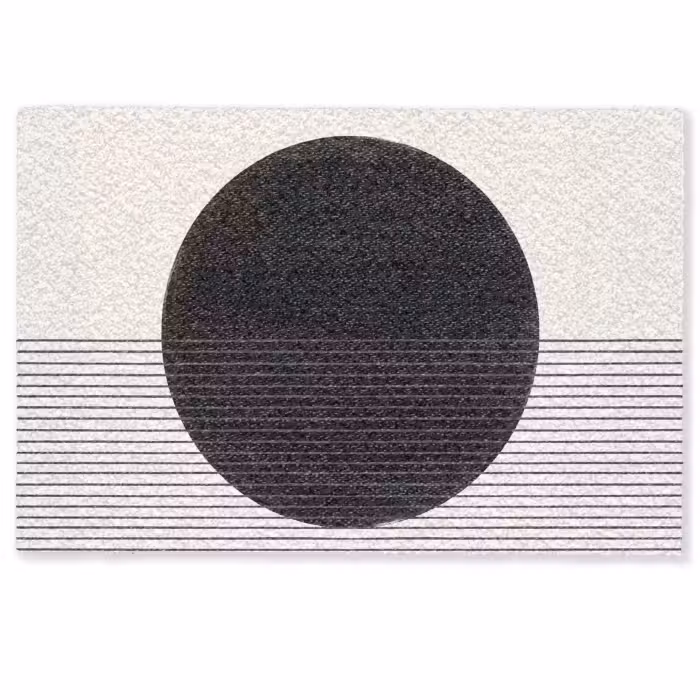 Deurmat - Cirkel - Lijnen - Abstract