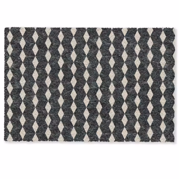 Deurmat - Geometrisch - Patroon - Marmer - Groen