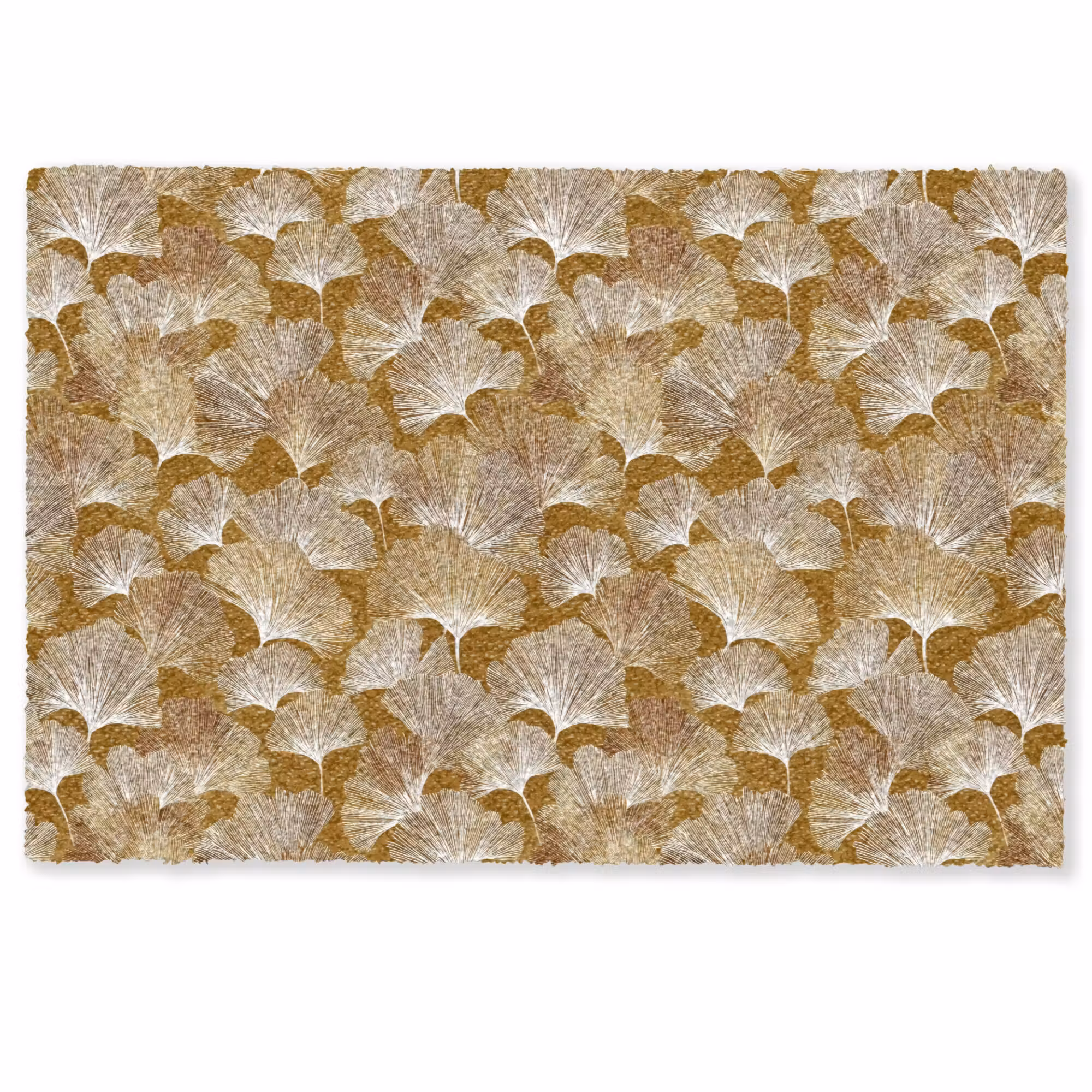 Deurmat - Ginkgo - Bladeren - Goud
