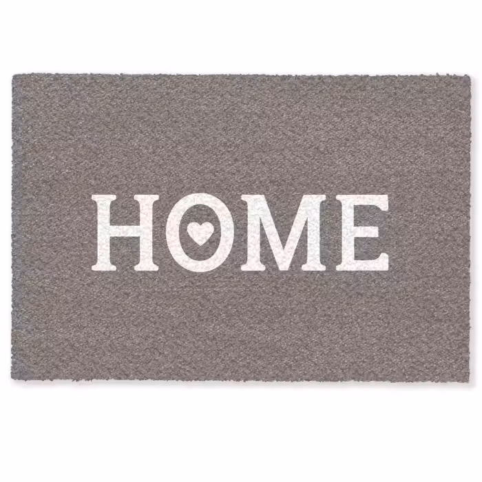 Deurmat - Home - Tekst - Taupe