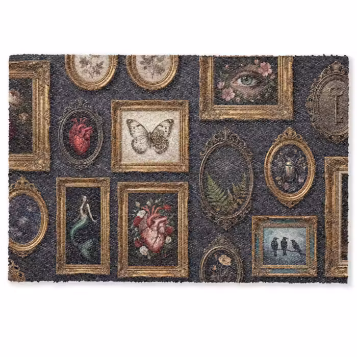 Deurmat - Kunst - Collectie - Vintage - Klassiek - Donker