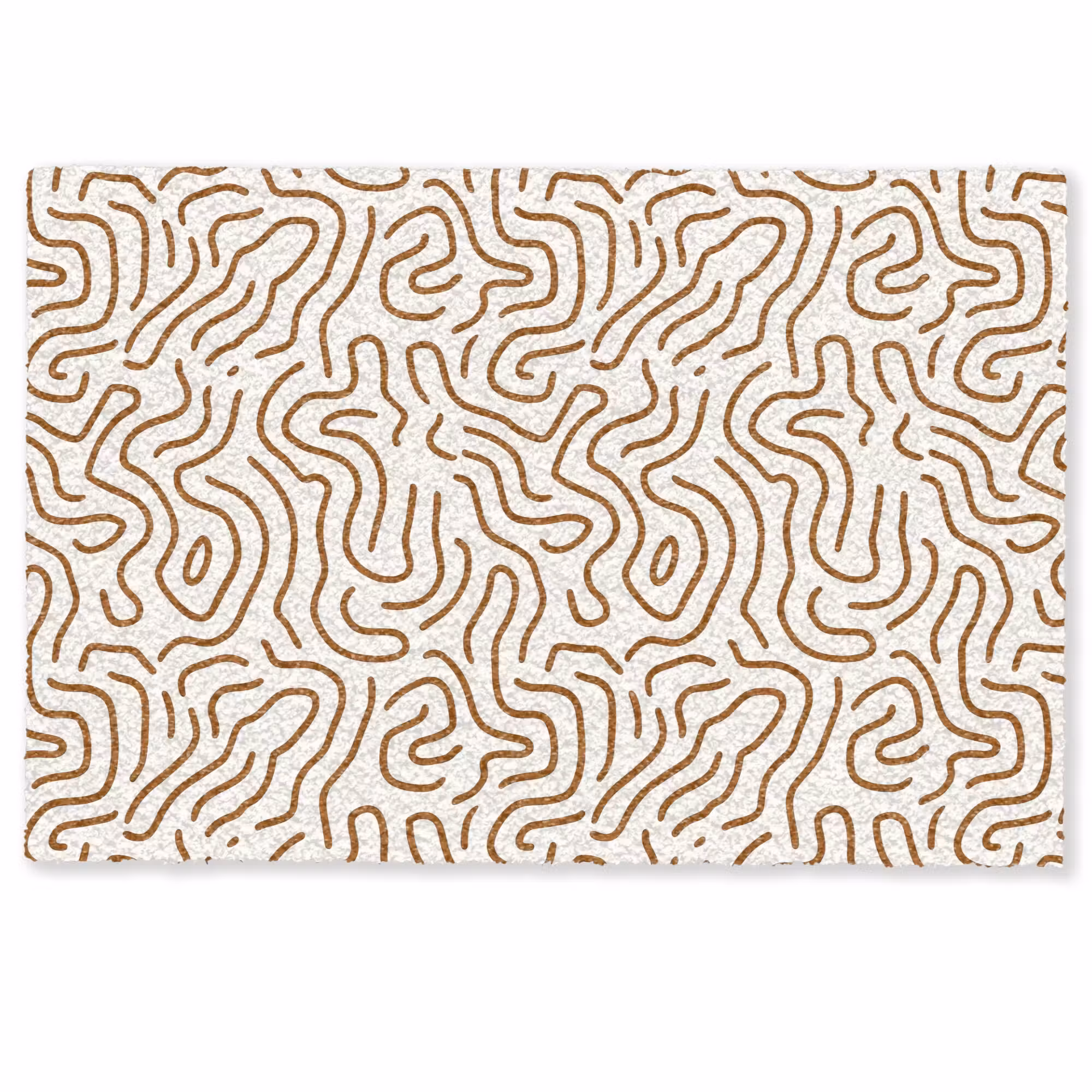 Deurmat - Minimalistisch - Patroon - Terracotta