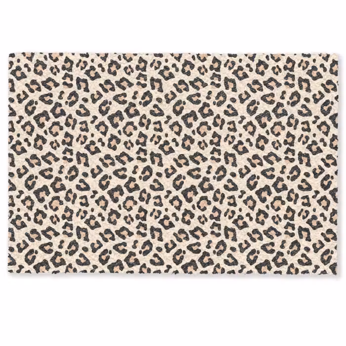 Deurmat - Panterprint - Patroon - Bruin