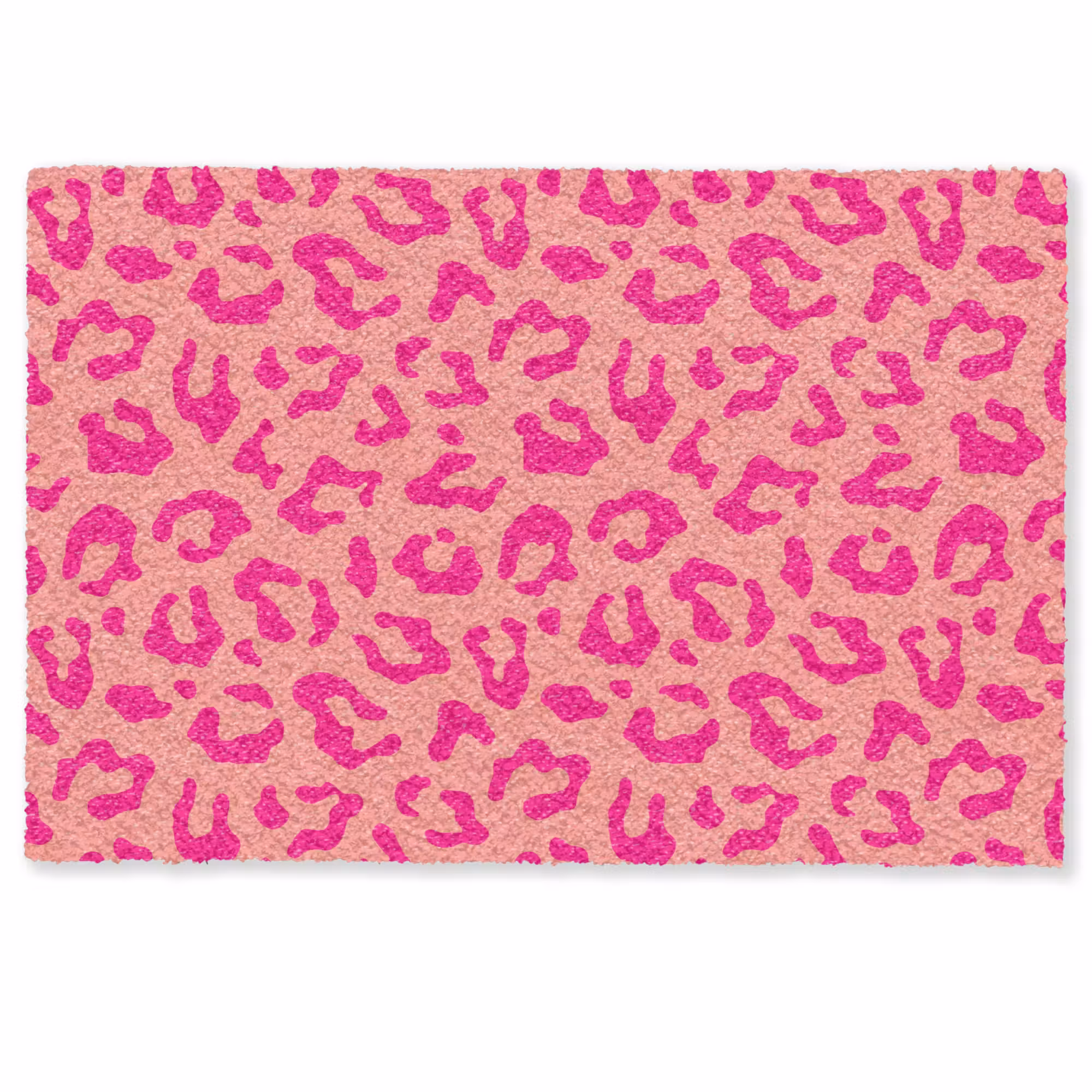 Deurmat - Panterprint - Roze - Dierenprint - Minimalistisch