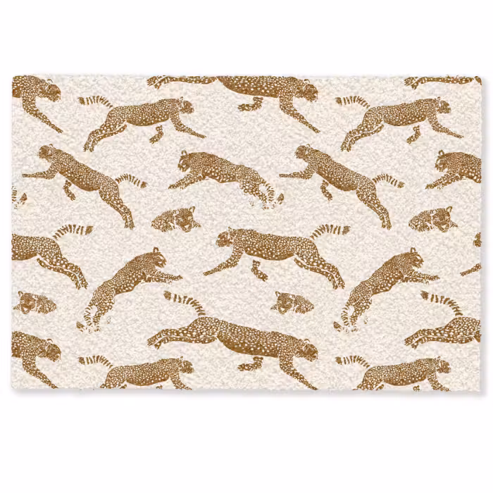 Deurmat - Panters - Dieren - Beige - Bruin - Patroon